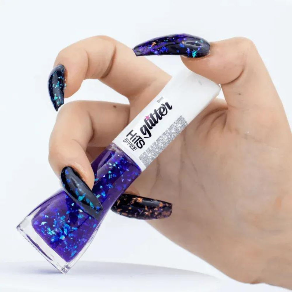 Esmalte Hits Glitter Grape Jelly 8ml