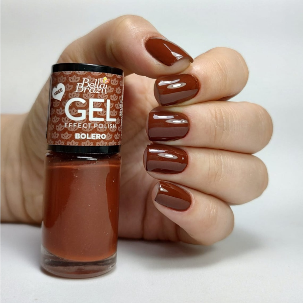 Esmalte Bella Brazil Efeito Gel Cremoso 812 Bolero