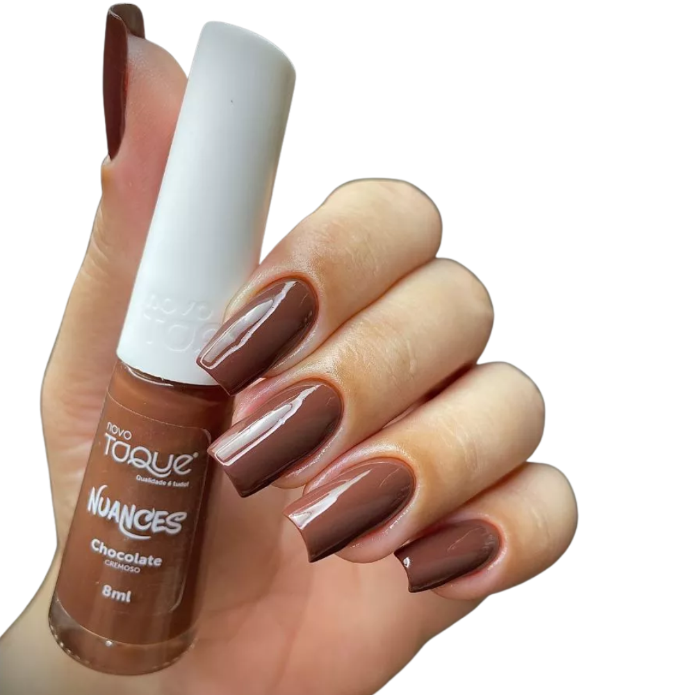 Esmalte Novo Toque Cremoso Nuances Chocolate 8ml