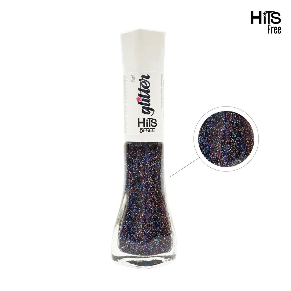 Esmalte Hits Glitter Londres 8ml