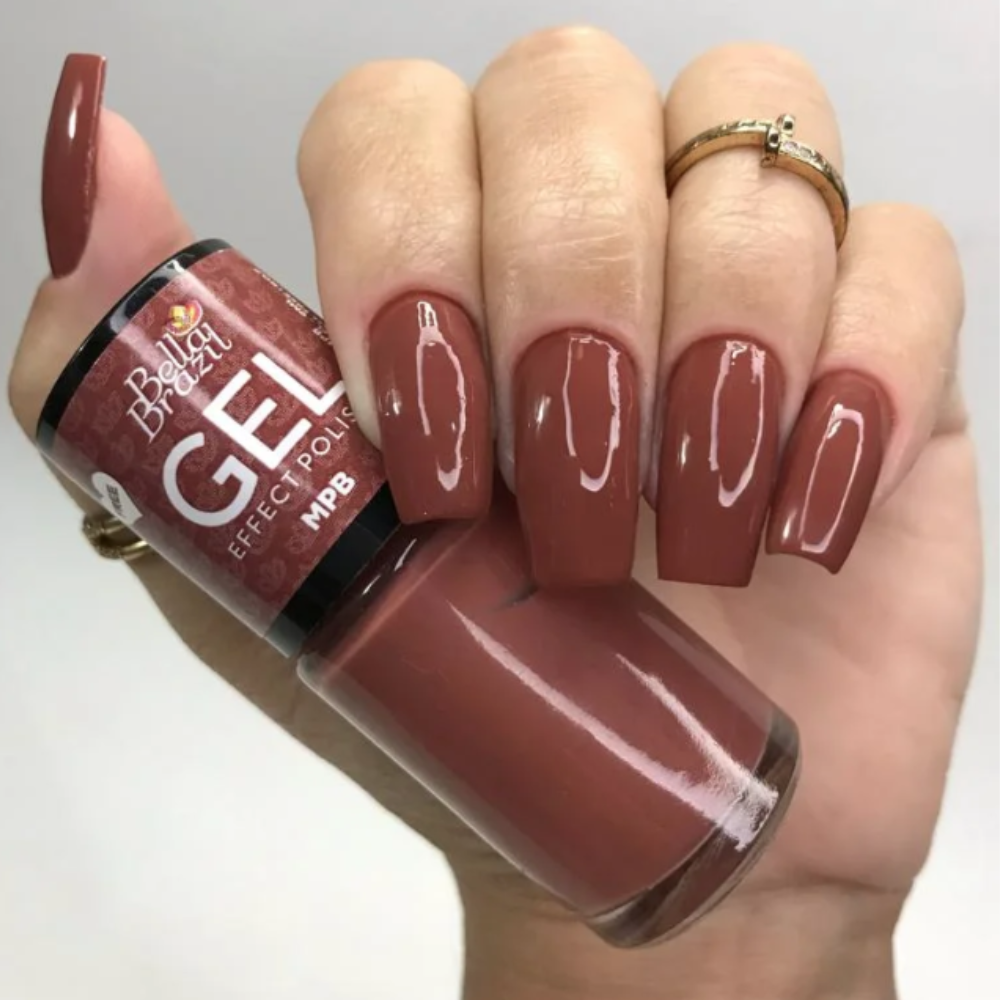 Esmalte Bella Brazil Efeito Gel Cremoso 807 MPB