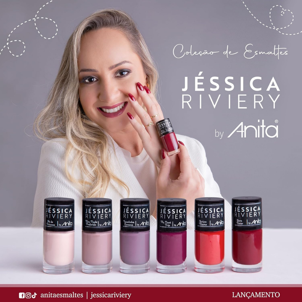 Esmalte Jéssica Riviery by Anita Bora Focar 10ml
