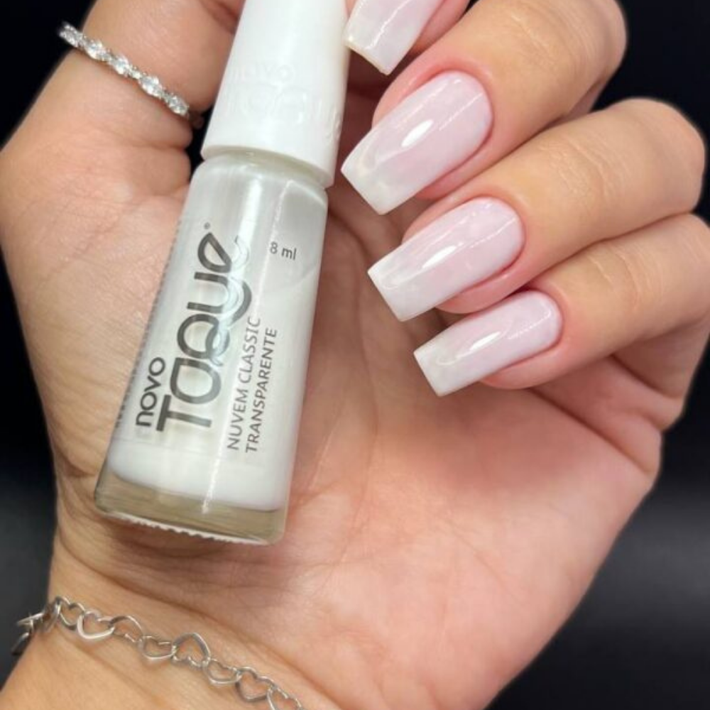 Esmalte Novo Toque Transparente Nuvem Classic 8ml