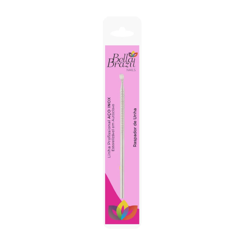 Raspador De Unha Inox Bella Brazil Ref. 406