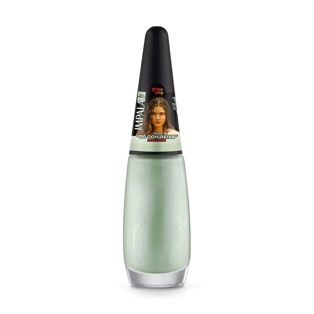Esmalte Impala Acetinado Globoplay Tô Com Reiva 7,5ml