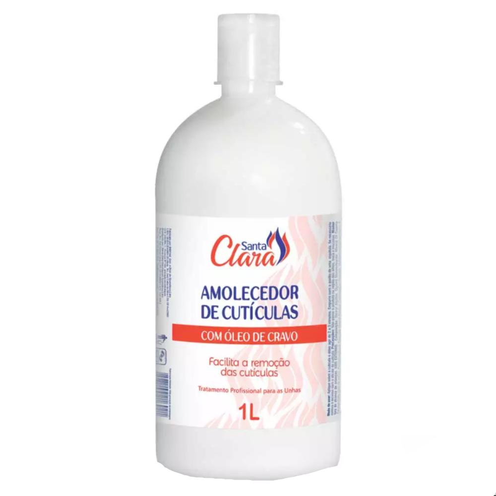 Creme Amolecedor De Cutículas Com Óleo De Cravo 1000ml Santa Clara