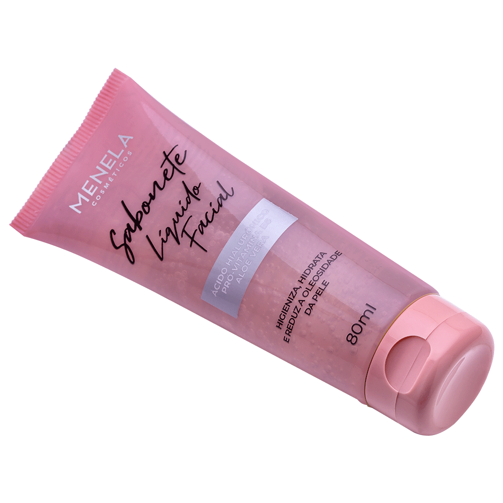 Sabonete Líquido Para O Rosto Menela 80ml