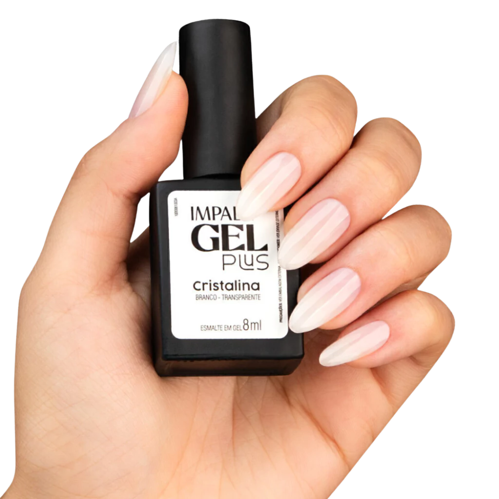 Esmalte Gel Impala Gel Plus Transparente Cristalina 8ml
