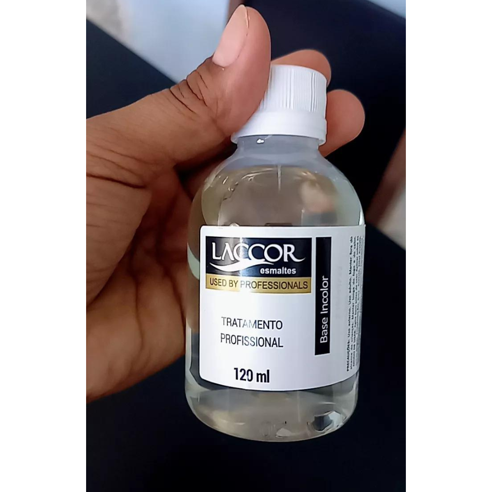 Refil Esmalte Laccor Base Incolor 120ml