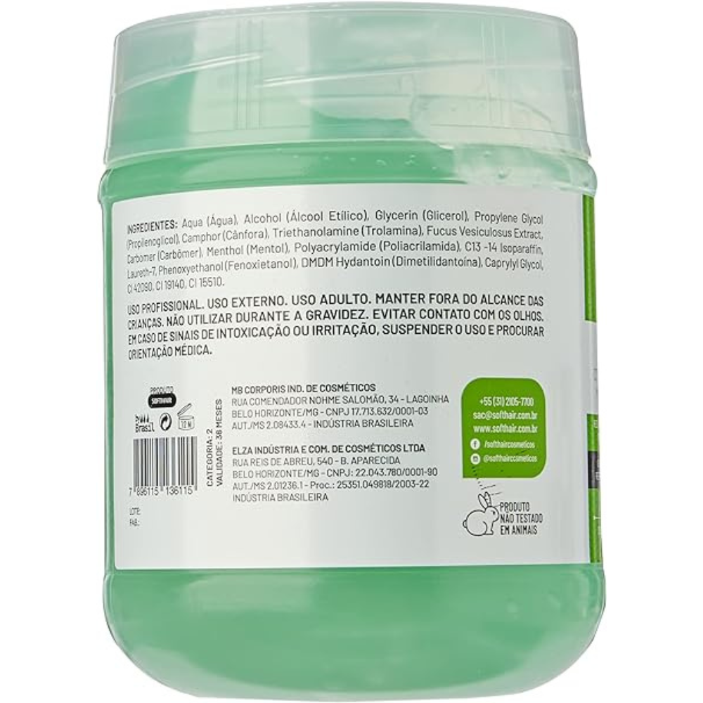 Gel De Massagem Redutor Bio Soft 750g