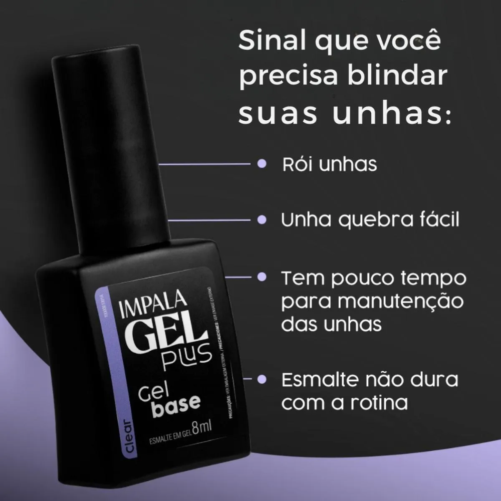Gel Base Impala Gel Plus Clear 8ml