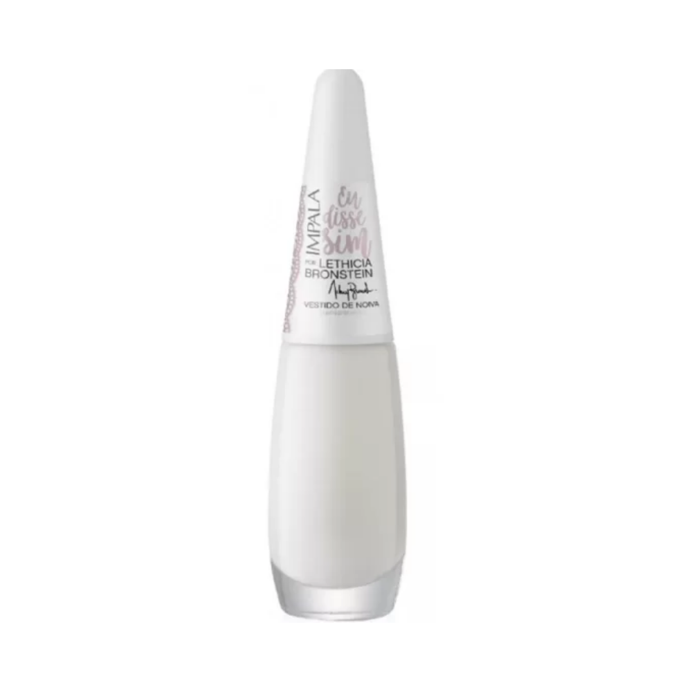 Esmalte Impala Transparente Vestido De Noiva 7,5ml - Renda