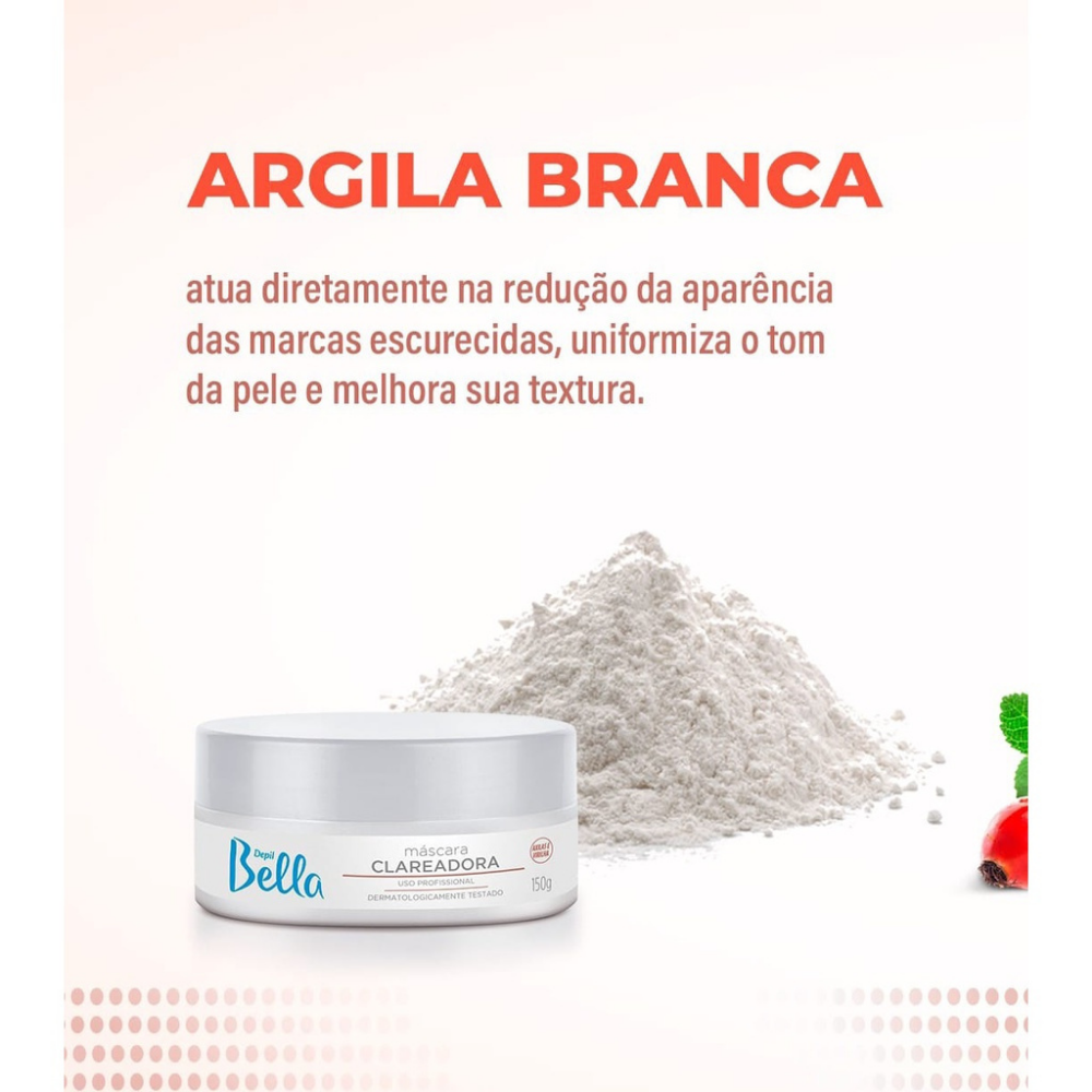 Máscara Clareadora Depil Bella 150g