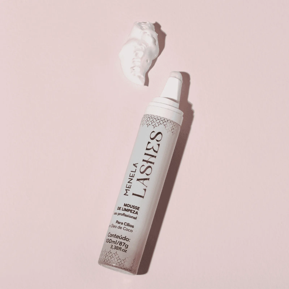 Mousse de Limpeza de Cílios Menela Lashes 100ml