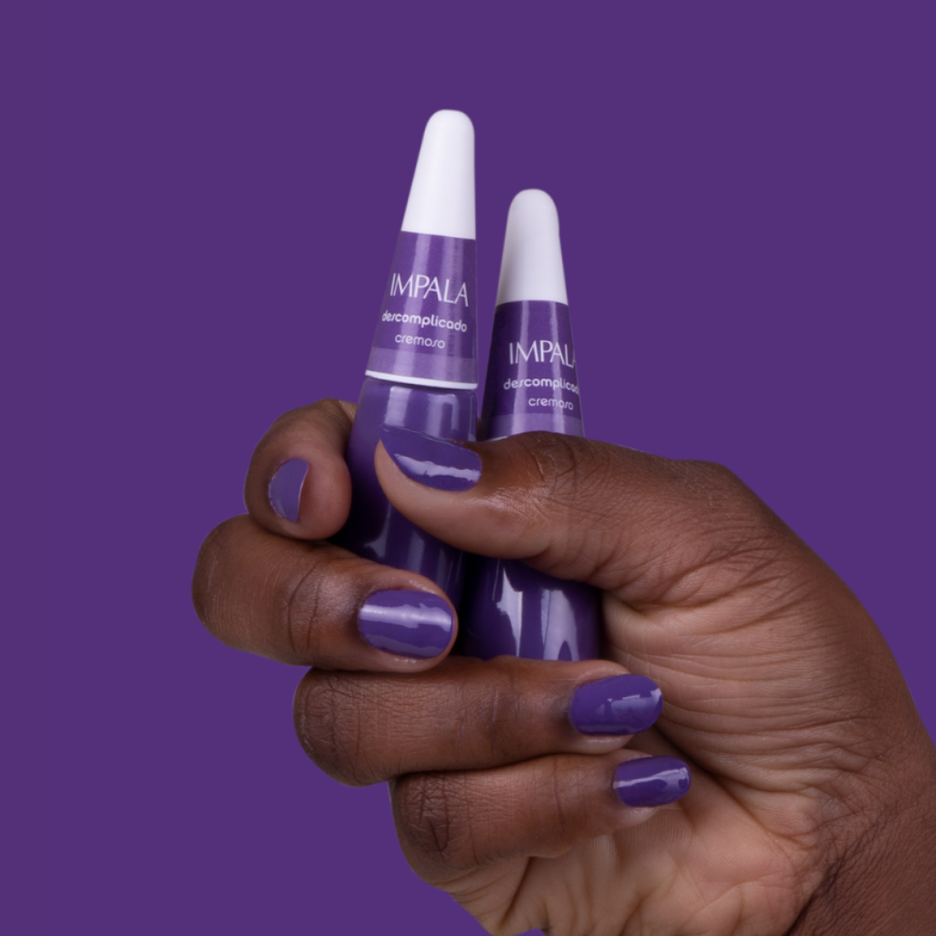 Esmalte Impala Cremoso Descomplicado 7,5ml - Roxo - A Cor Da Sua Moda