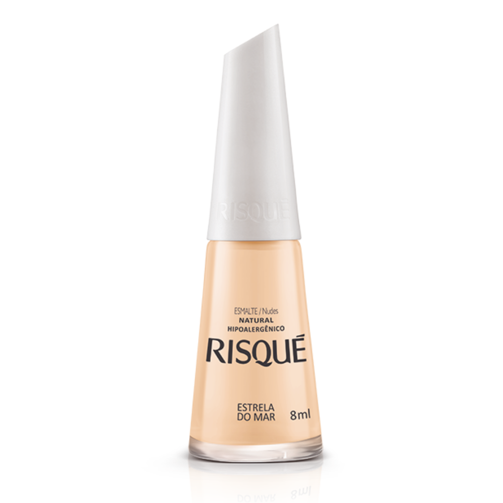 Esmalte Risqué Natural Estrela Do Mar 8ml - Amarelo