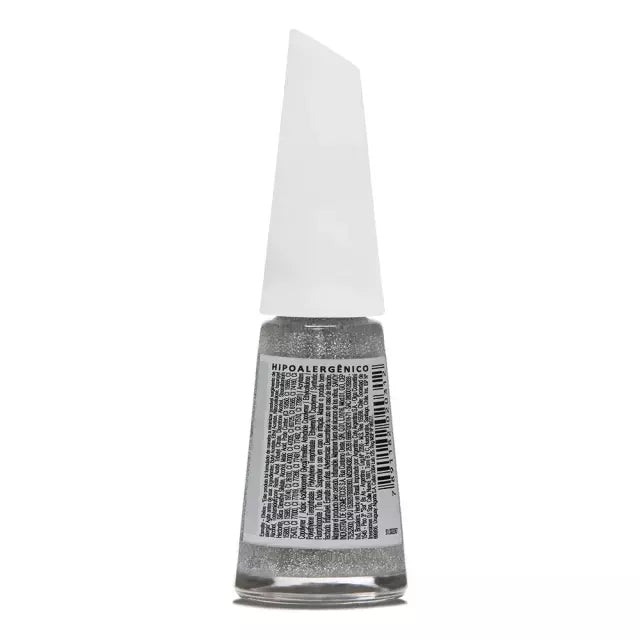 Esmalte Risqué Glitter As Mil Purpurinas 8ml - Prata - Glitter