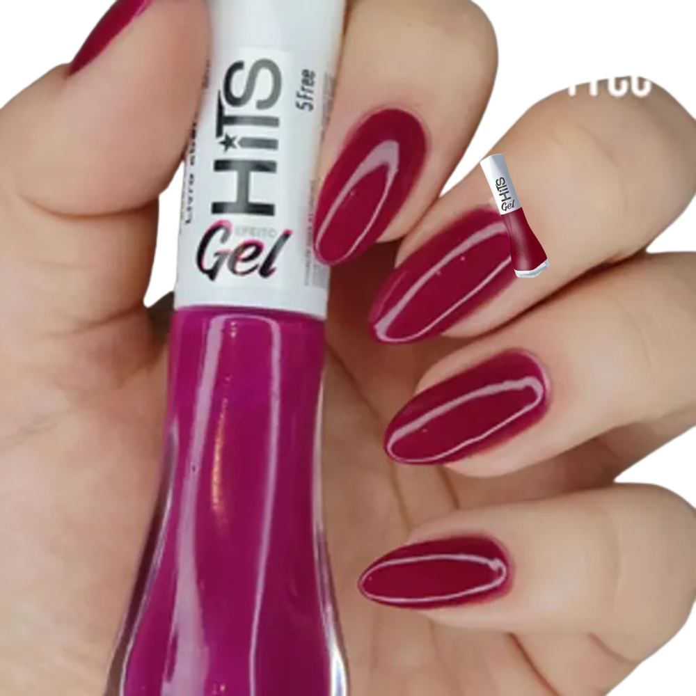 Esmalte Hits Cremoso Efeito Gel Livro Aberto 8ml