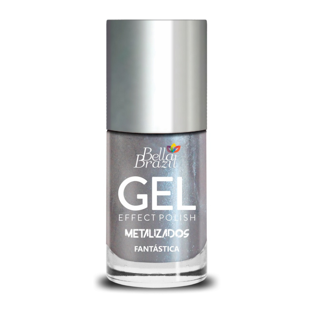 Esmalte Bella Brazil Efeito Gel Metalizado 213 Fantástica