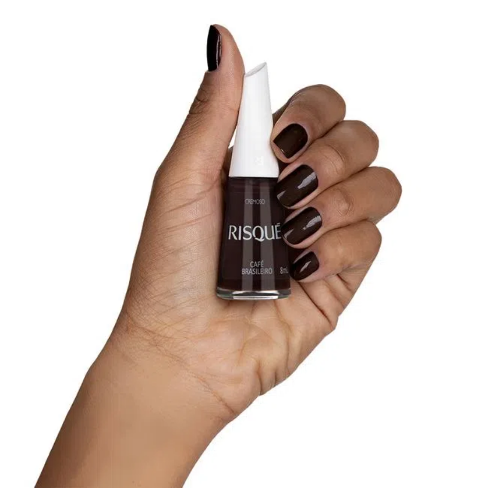 Esmalte Risqué Cremoso Café Brasileiro 8ml - Nude