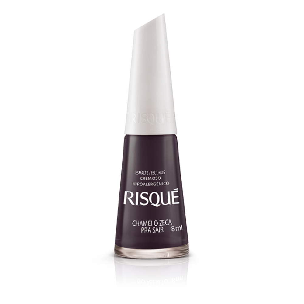 Esmalte Risqué Cremoso Chamei O Zeca Pra Sair 8ml - Roxo