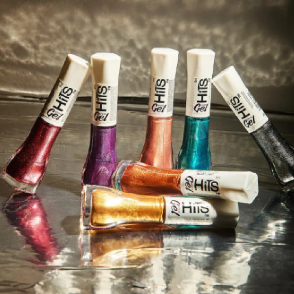 Esmalte Hits Perolado Efeito Gel Velvet Light 8ml