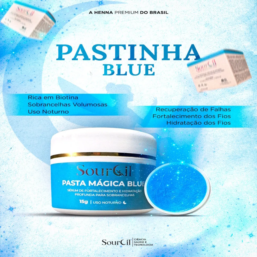 Pasta Mágica Blue Sourcil 15g