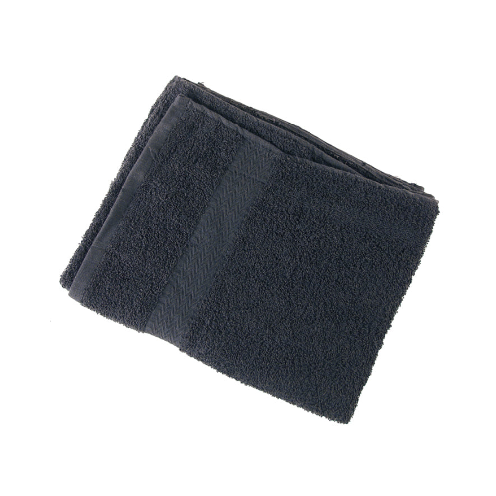 Toalha Para Rosto 100% Algodão Preta