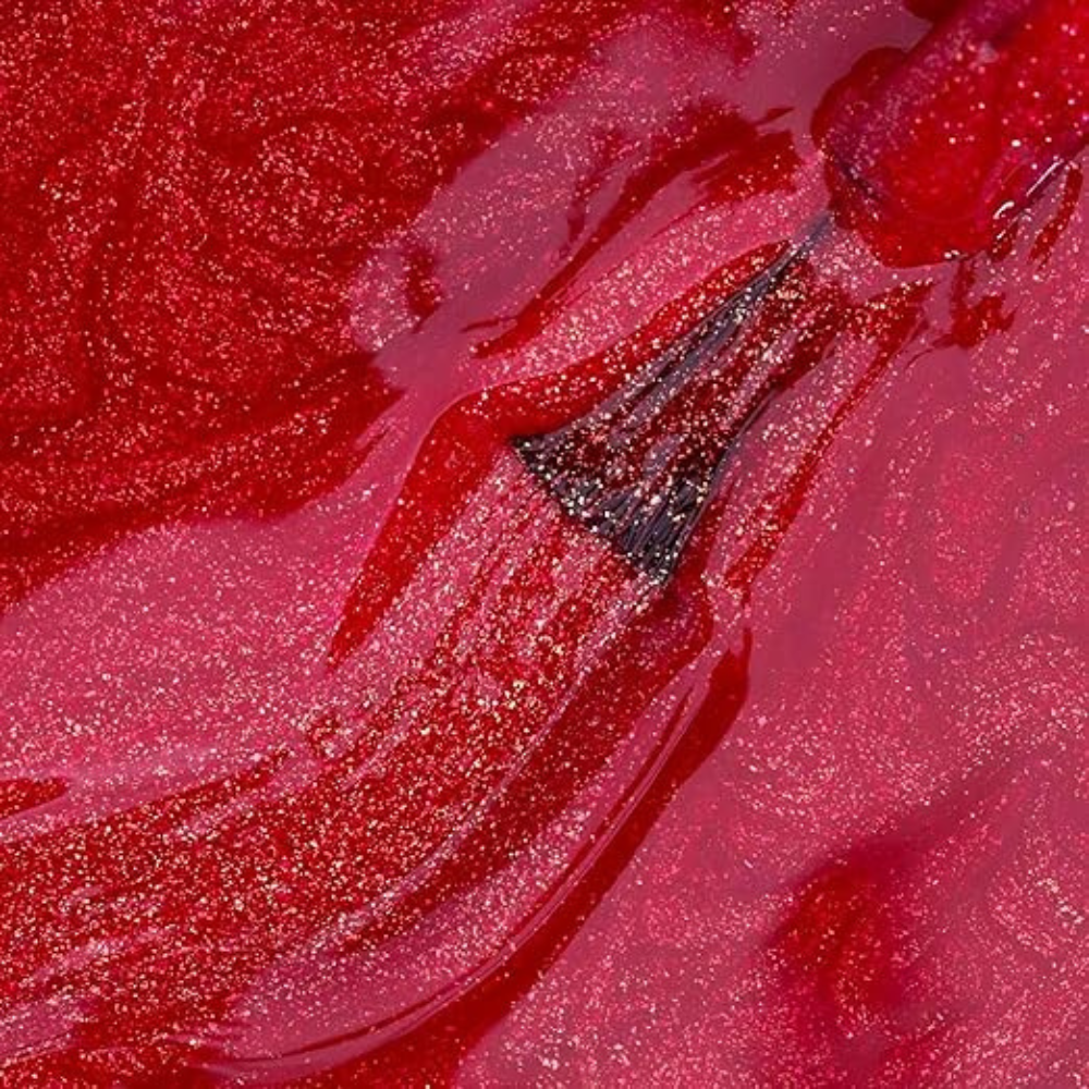 Esmalte Risqué & Doritos Metálico Mucho Nacho Vermelho 8ml