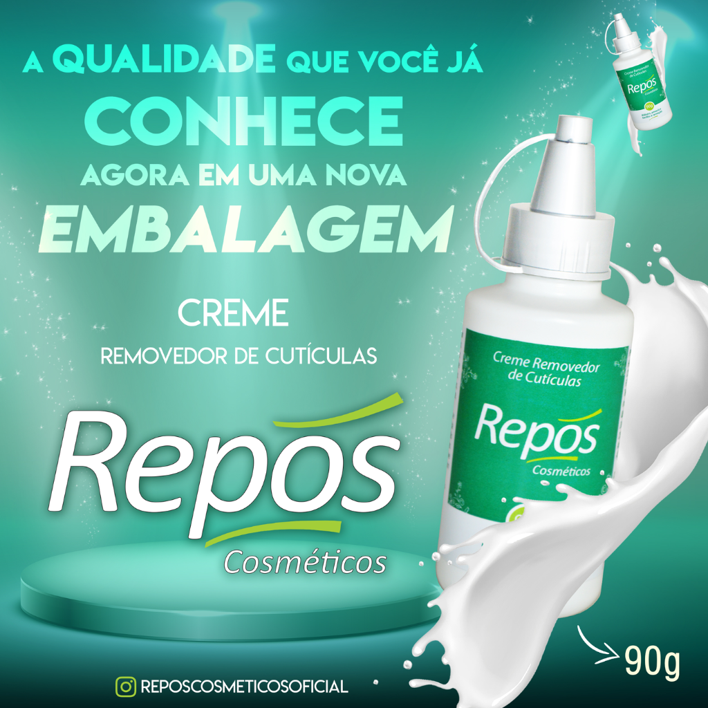 Creme Removedor De Cutículas 90g Repos
