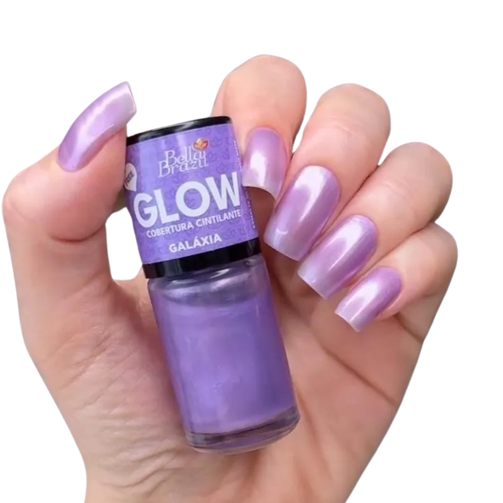 Esmalte Bella Brazil Glow Cintilante 172 Galáxia