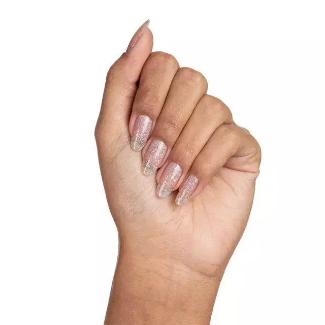 Esmalte Risqué Glitter As Mil Purpurinas 8ml - Prata - Glitter