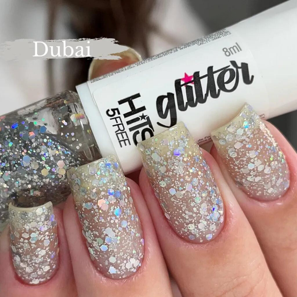 Esmalte Hits Glitter Dubai 8ml