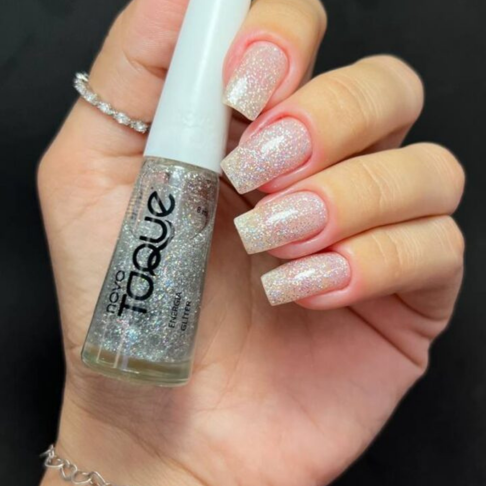 Esmalte Novo Toque Glitter Energia 8ml