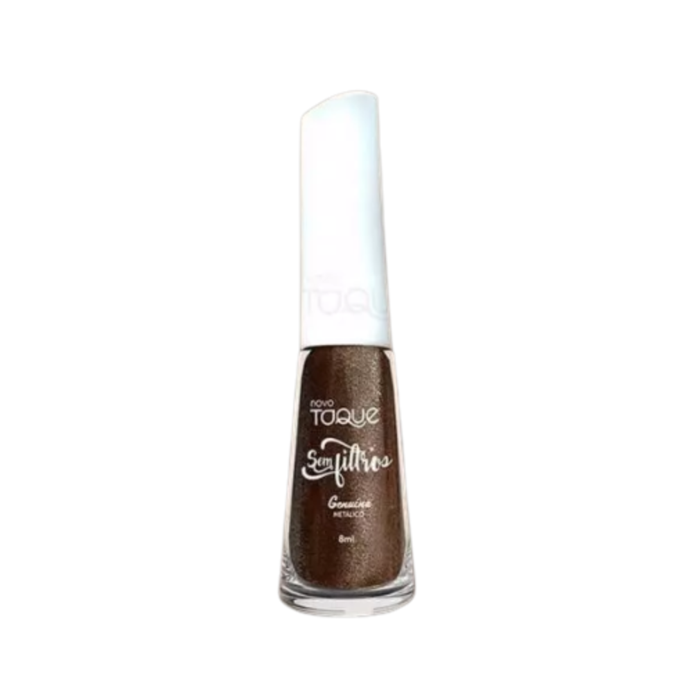 Esmalte Novo Toque Metálico Sem Filtros Genuína 8ml