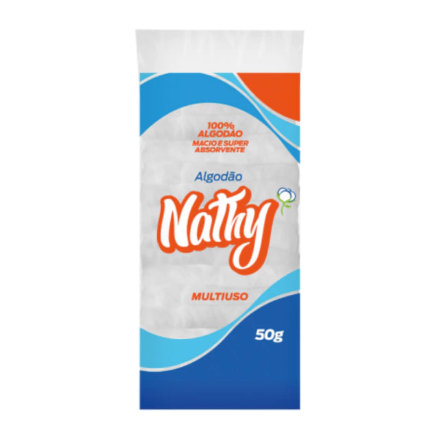 Algodão Multiuso 50g Nathy