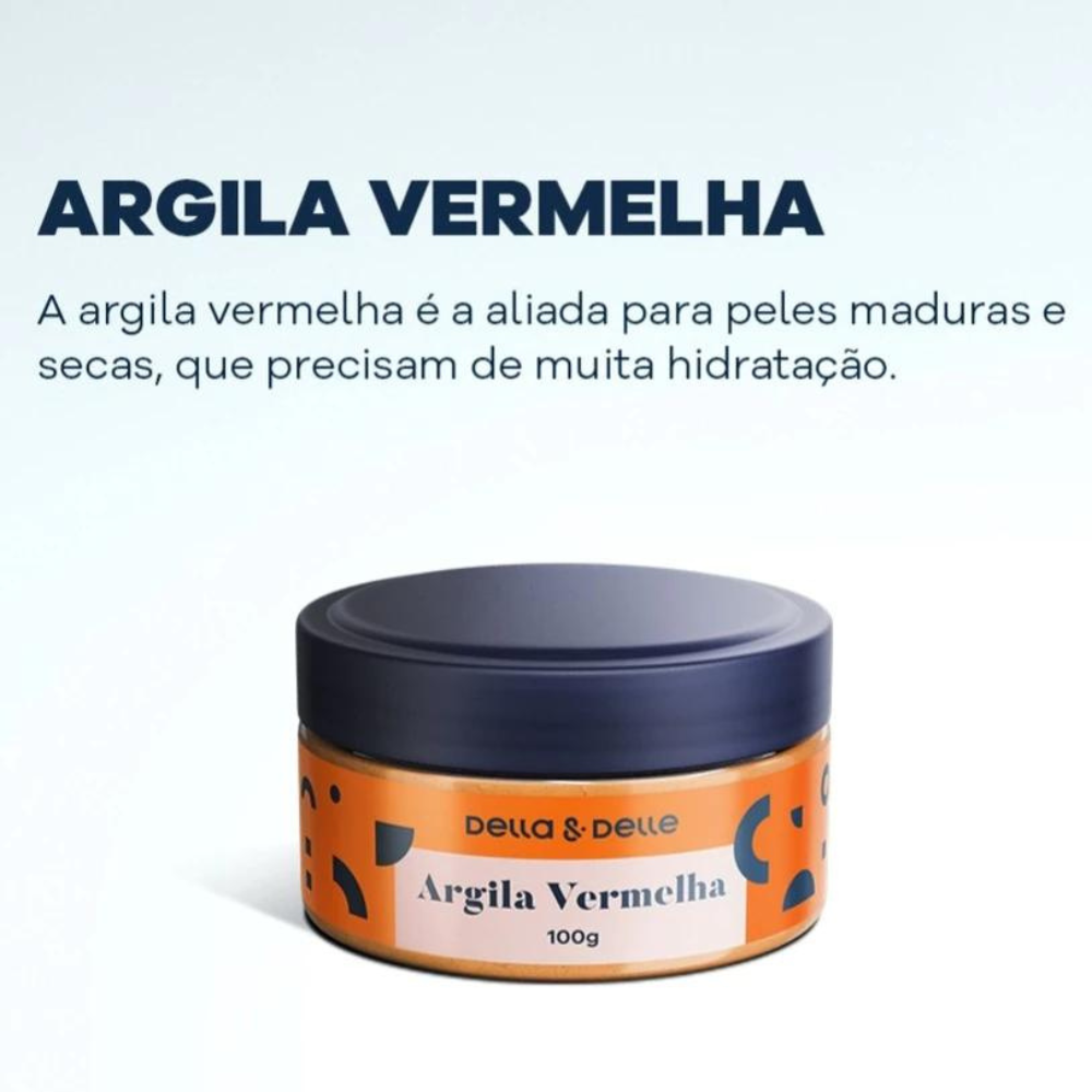 Argila Vermelha Della E Delle 100g