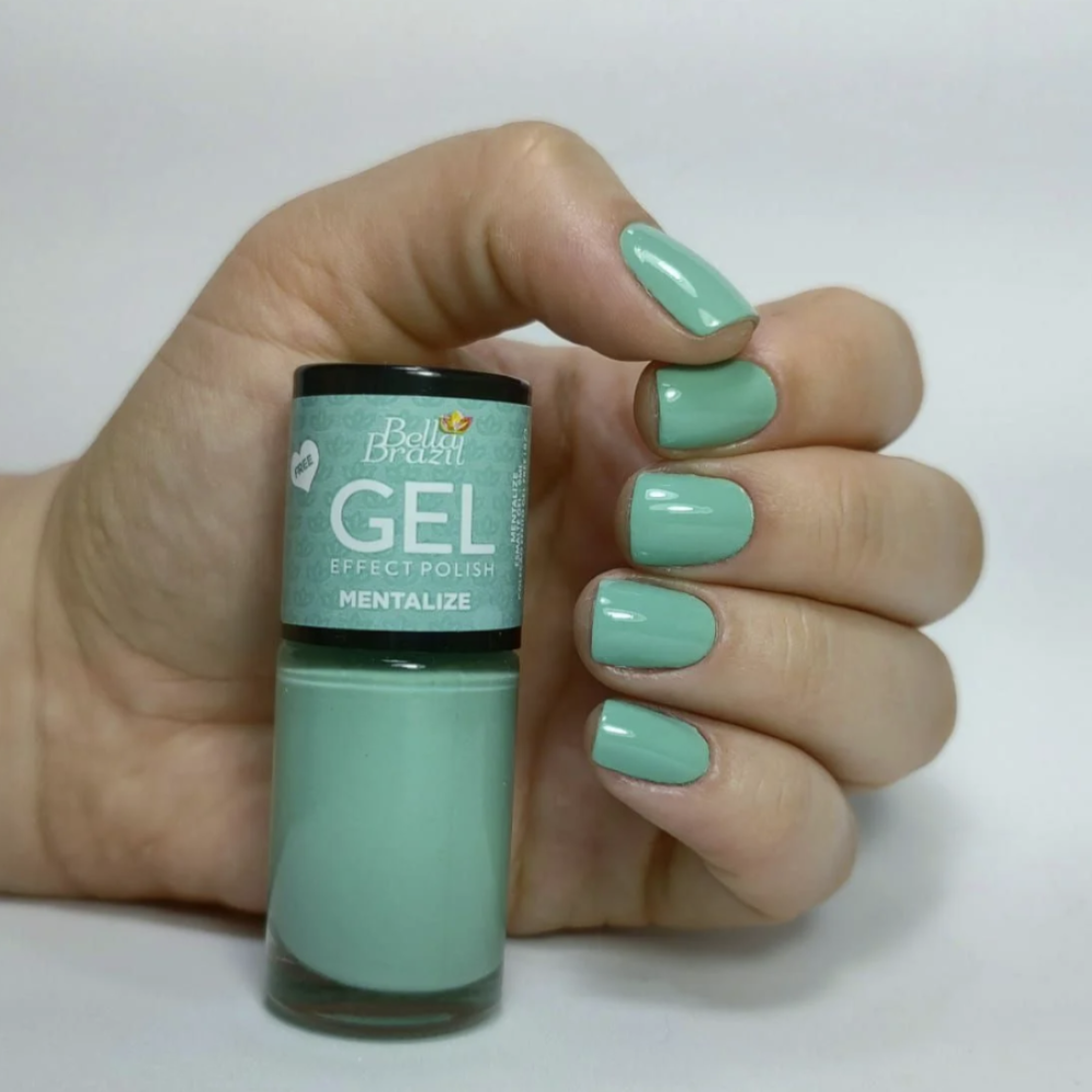 Esmalte Bella Brazil Efeito Gel Cremoso 873 Mentalize