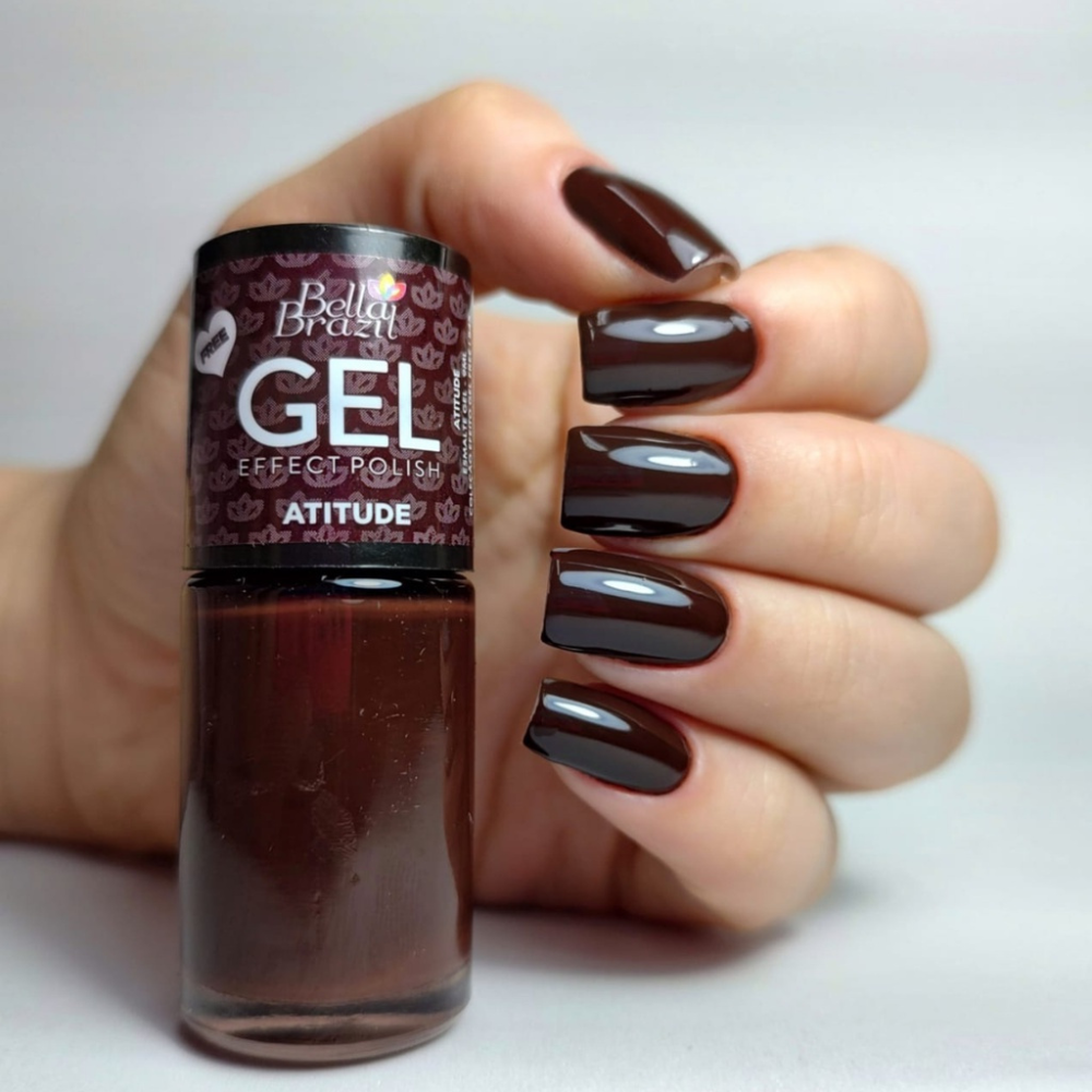 Esmalte Bella Brazil Efeito Gel Cremoso 845 Atitude