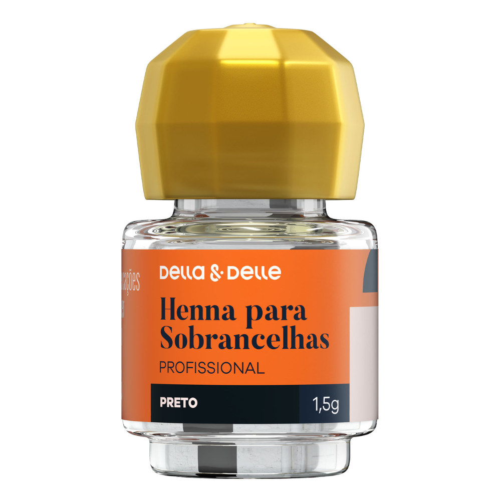 Henna Della E Delle 1,5g Preto