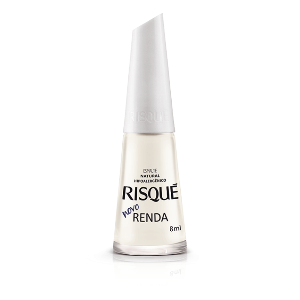 Esmalte Risqué Natural Renda 8ml - Renda - Natural