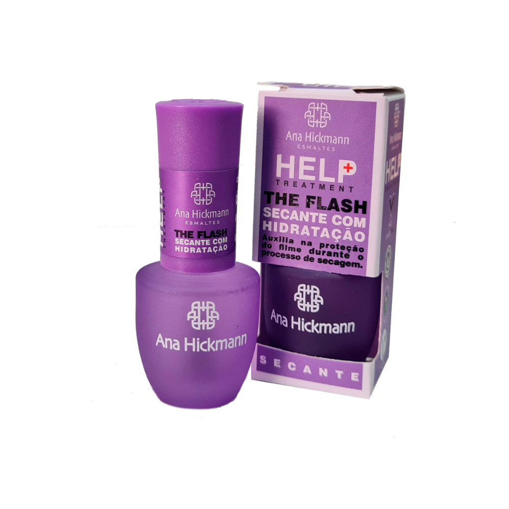 Esmalte Ana Hickmann Help Treatment The Flash Secante Com Hidratação 9ml