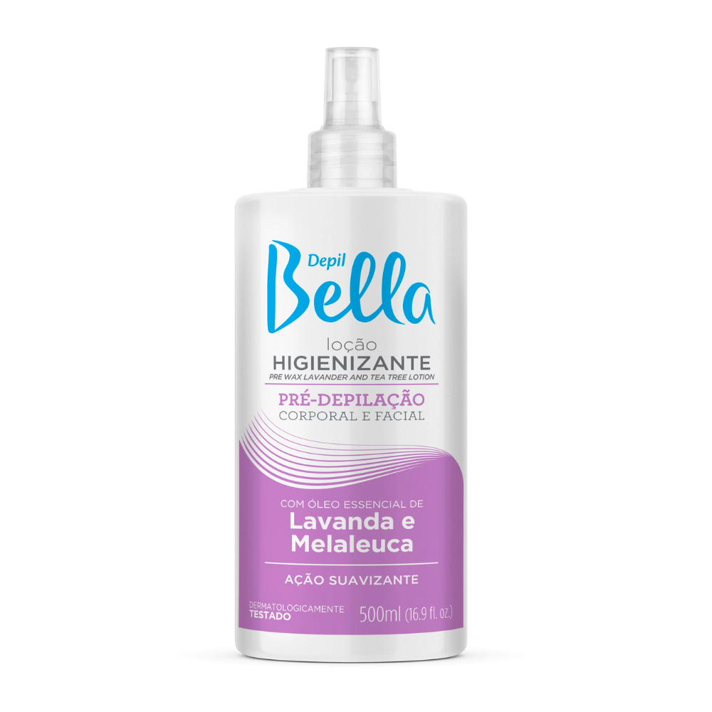 Loção Higienizante Lavanda E Melaleuca Depil Bella 500ml