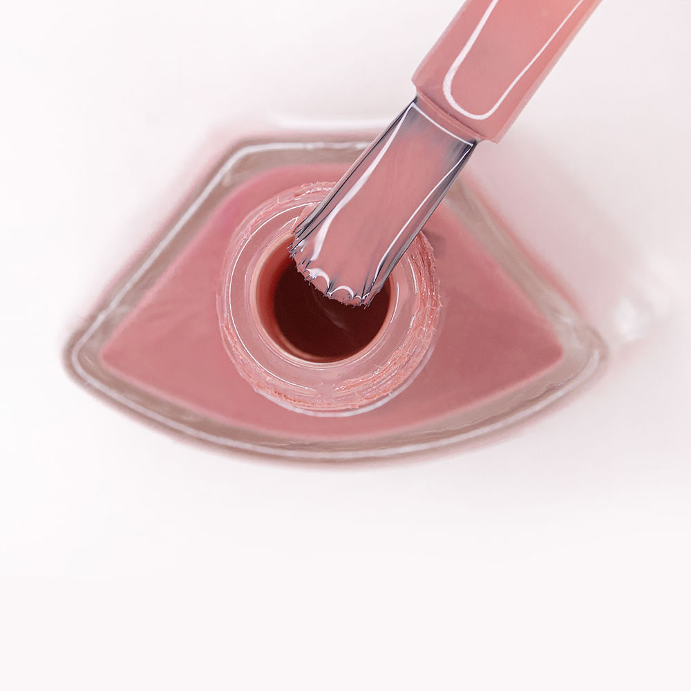 Esmalte Risqué Diamond Gel Espumante Rosé 9,5ml - Nude - Diamond Gel