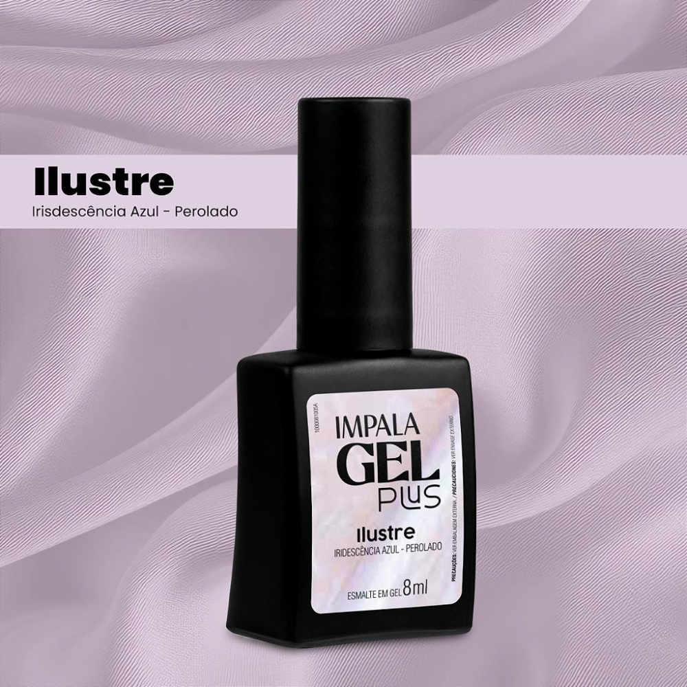 Esmalte Gel Impala Gel Plus Perolado Ilustre 8ml