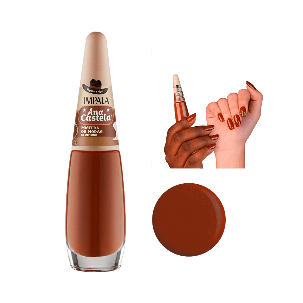 Esmalte Impala Cremoso Ana Castela Mistura Os Modão 7,5ml