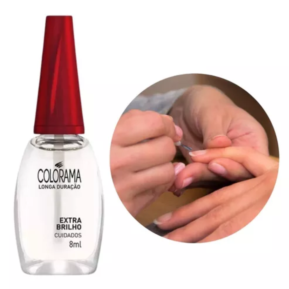 Esmalte Colorama Cuidados Extra Brilho - Finalizadores