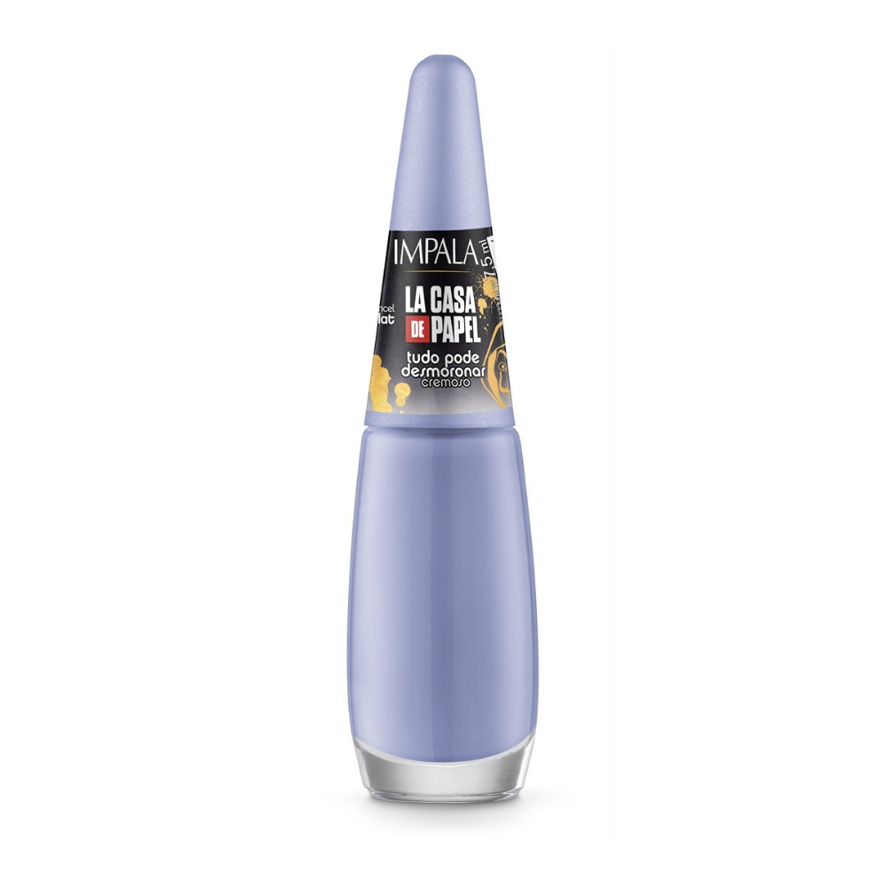 Esmalte Impala Cremoso Tudo Pode Desmoronar 7,5ml - Azul - La Casa De Papel