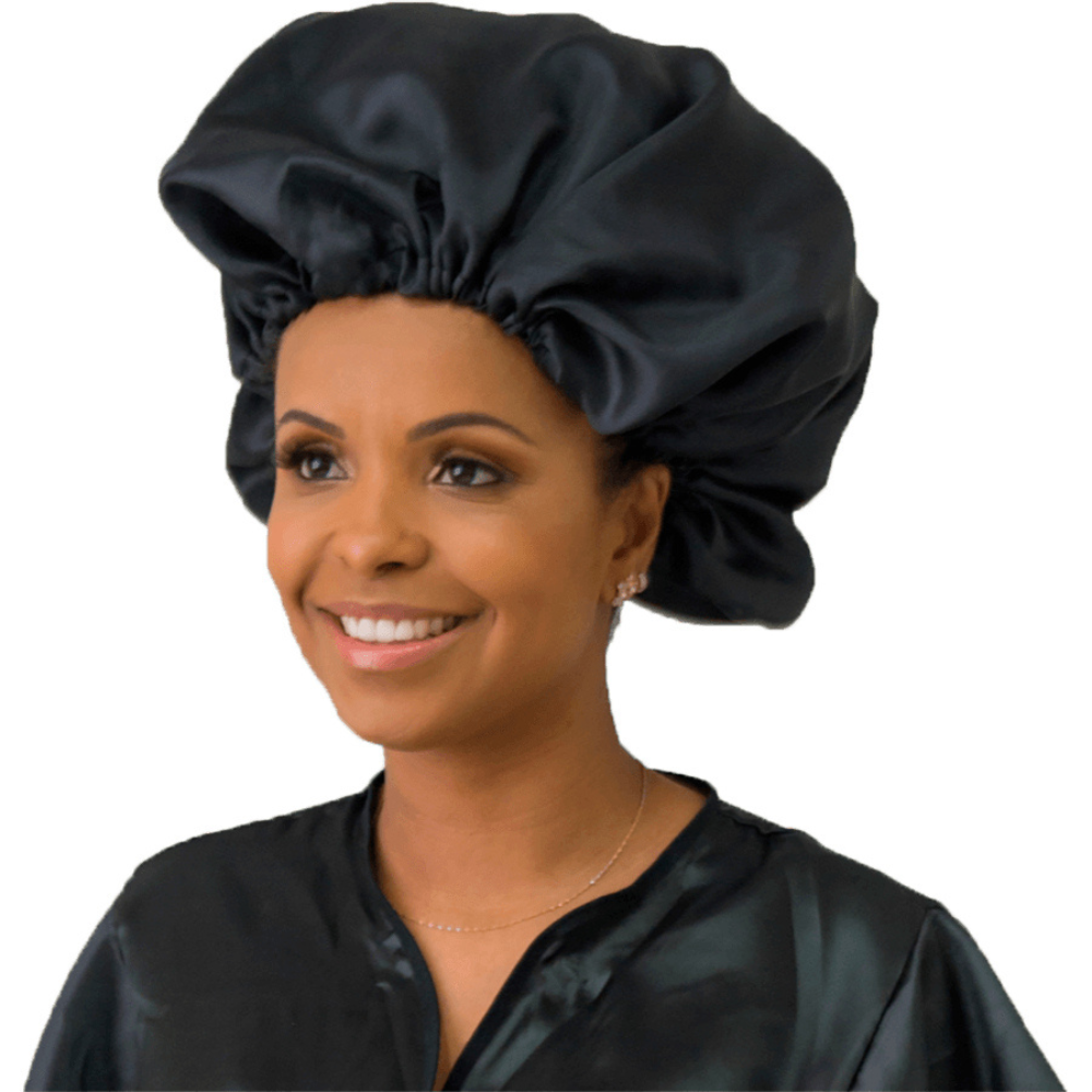 Touca De Cetim Anti Frizz Grande Ntflex 3746