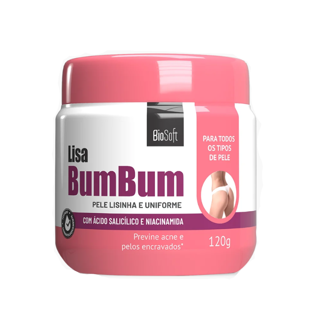 Creme Hidratante Lisa Bumbum Biosoft 120g